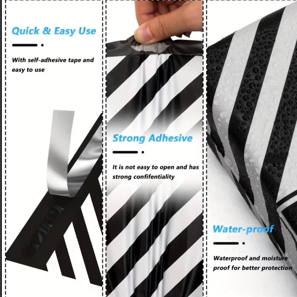 40 Poly Mailers & 700 Stickers Bundle - Picture 11 of 13